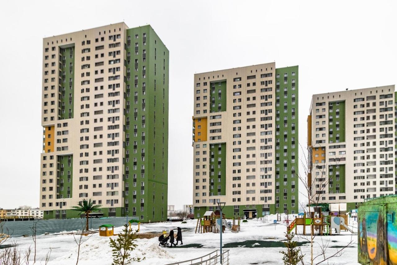 Apartments 7 Я-34 أستانا المظهر الخارجي الصورة